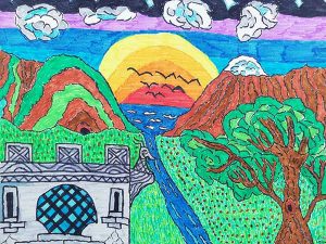 peinture modelage