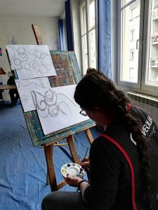 atelier peinture modelage