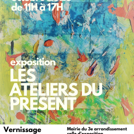 Evènement aux Ateliers du Présent octobre 2023